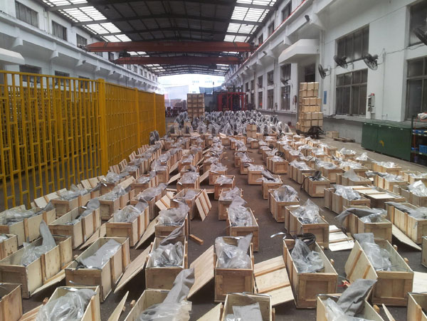 發(fā)貨車(chē)間