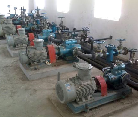 三螺桿泵使用現(xiàn)場(chǎng)